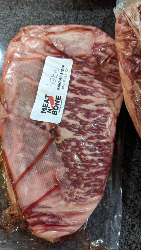 Kansas Strip Steak | BMS 7+ Wagyu - Customer Photo From Gabriel LLauradó