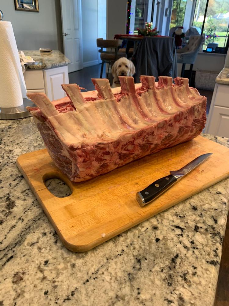 Whole Prime Rib Bone-In | Wagyu BMS 6-7 - Customer Photo From Jack Darby