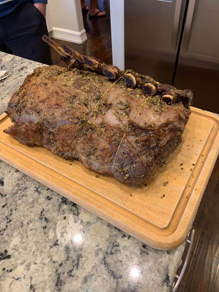 Whole Prime Rib Bone-In | Wagyu BMS 6-7 - Customer Photo From Jack Darby