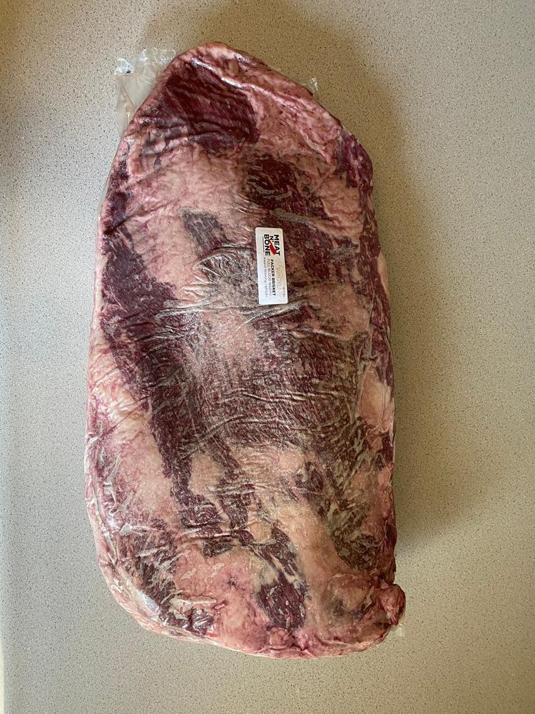 Pure Bred Wagyu Brisket (Packer Style) | BMS9+ - Customer Photo From Brian Harris