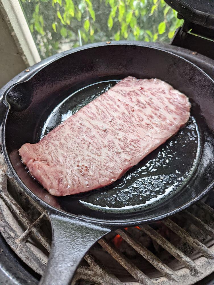 Striploin Steak | A5 Kobe Beef (Wine Fed) - Customer Photo From Gabriel LLaurado