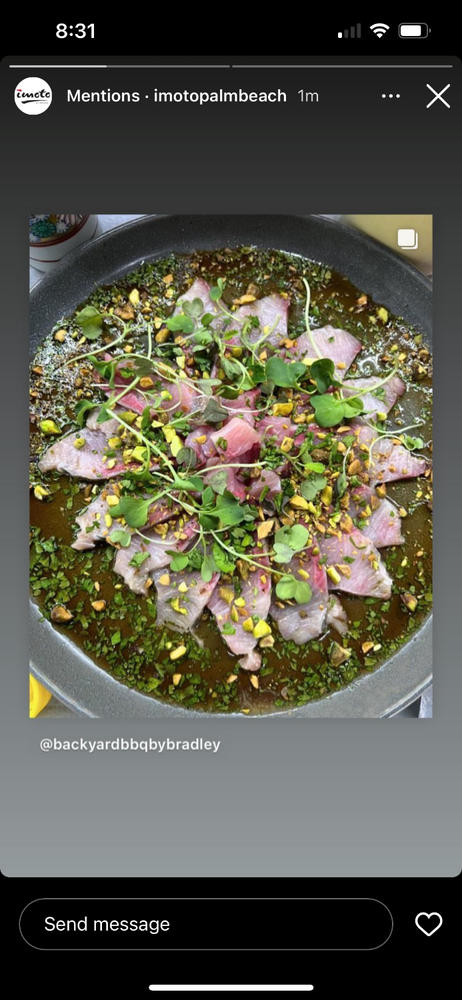 Hamachi Loin - Customer Photo From brad markoff