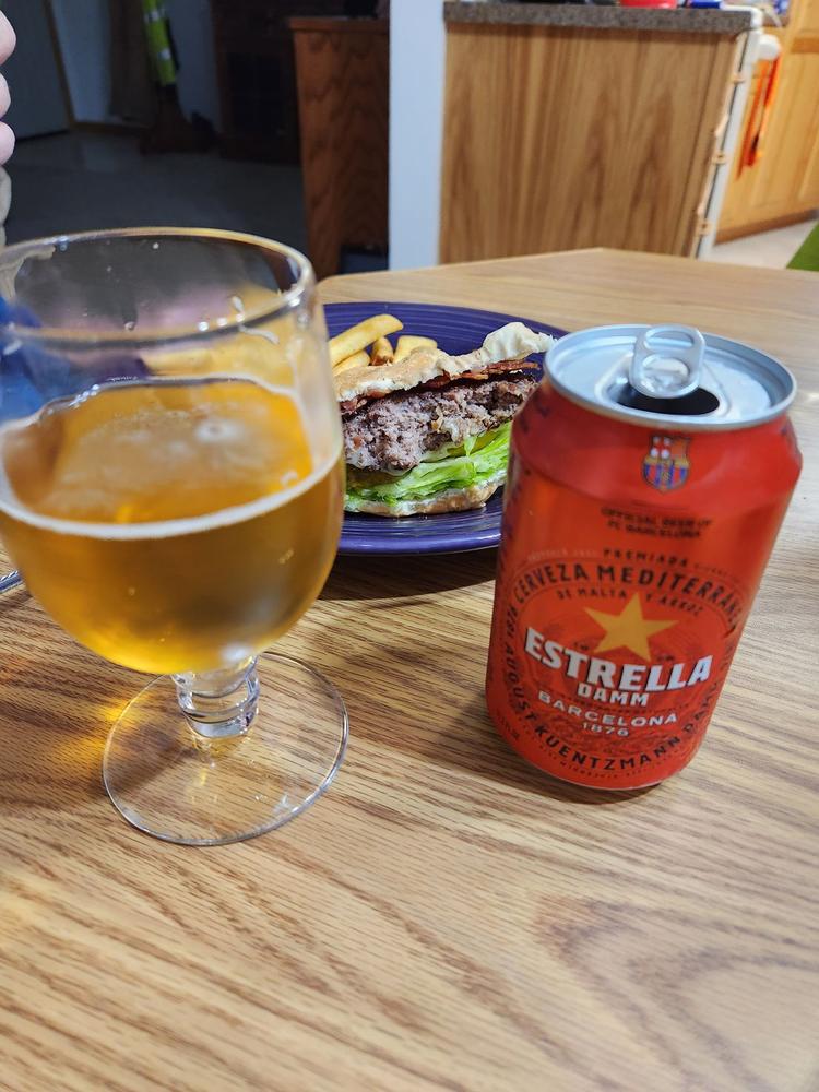 Estrella Damm  | Pale Lager (Canned) - Customer Photo From JANEL LAGESCHULTE