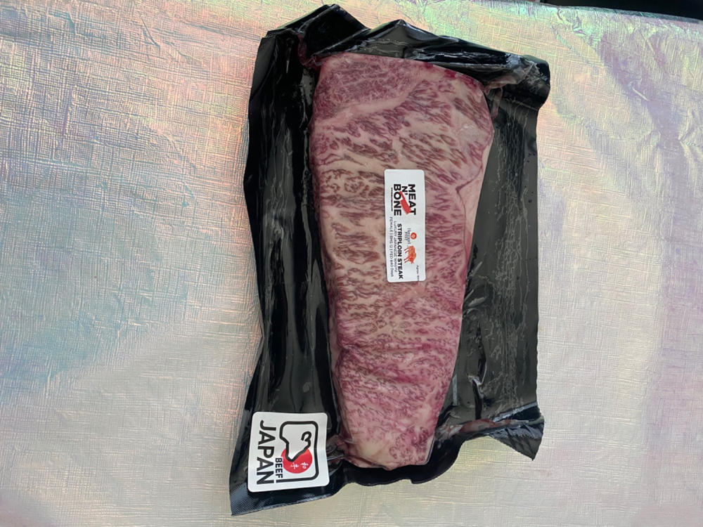 Striploin Steak (New York) | A5 Hannari Japanese Wagyu - Customer Photo From Anonymous
