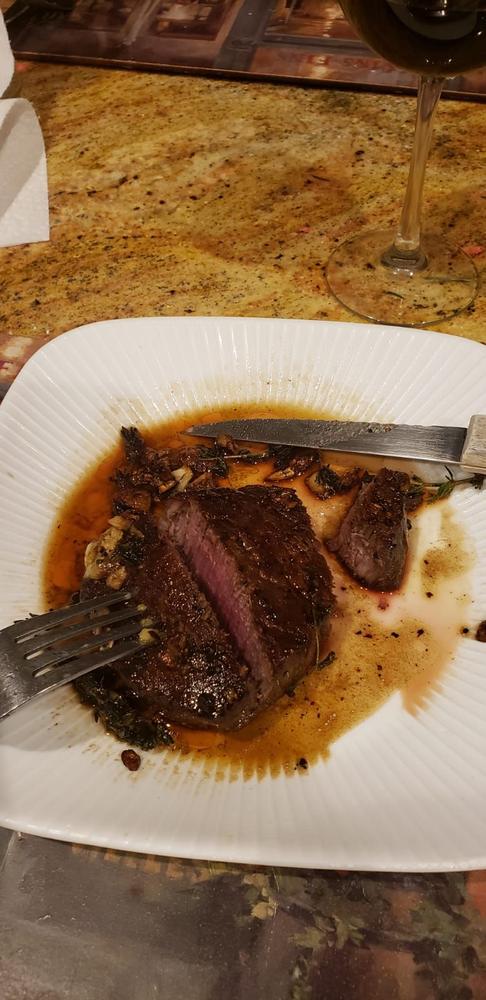Filet Mignon (6oz) | Wagyu-Angus Cross - Customer Photo From Anthony Russell