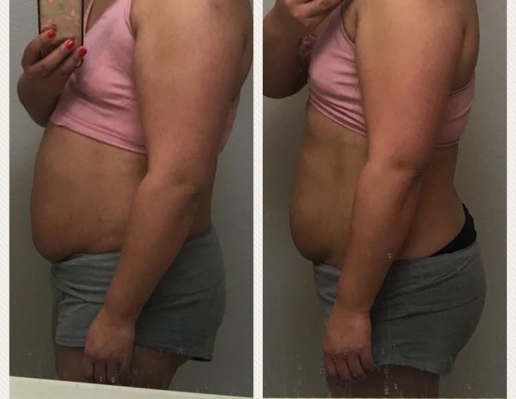 Sweat Belt Waist Trainer - Customer Photo From Monique Lopez