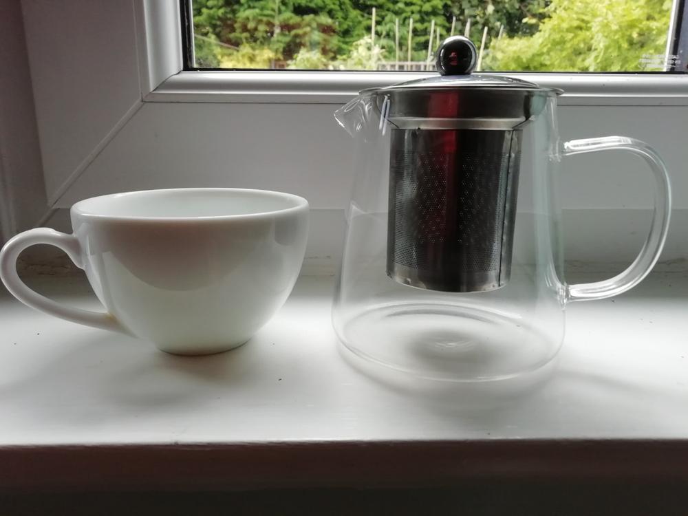 500ml Clear Glass teapot - Customer Photo From Anonymous