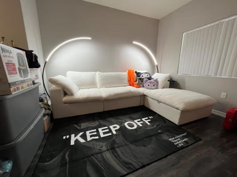Cloud Couch with Ottoman - Customer Photo From Gabriela Cruz