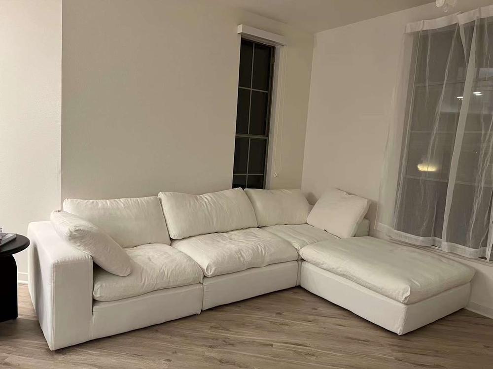 Cloud Couch With Ottoman Replica - Customer Photo From Jorin