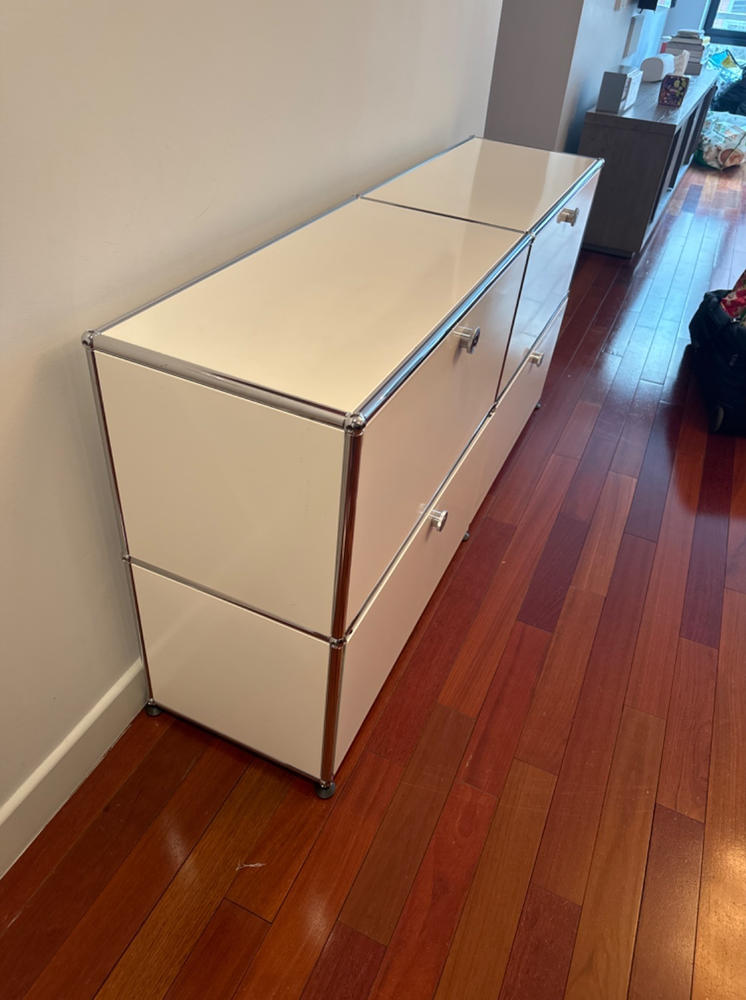 Haller Sideboard E2 Replica By Fritz Haller For USM - Customer Photo From William H