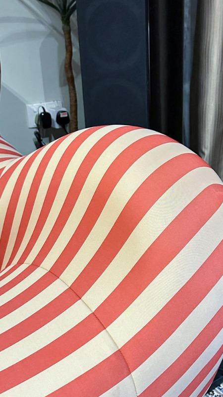 La Mamma Armchair and Ottoman - Customer Photo From ferry1085