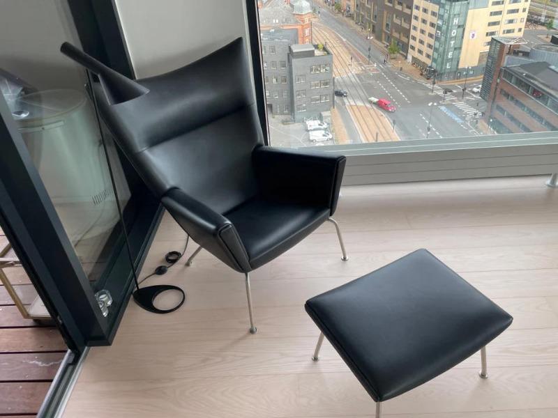 CH445 Wing Chair - Customer Photo From Jennifer