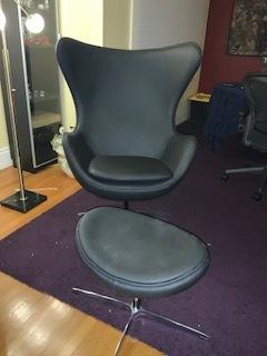 Arne Chair with Stool - Customer Photo From Thomas J