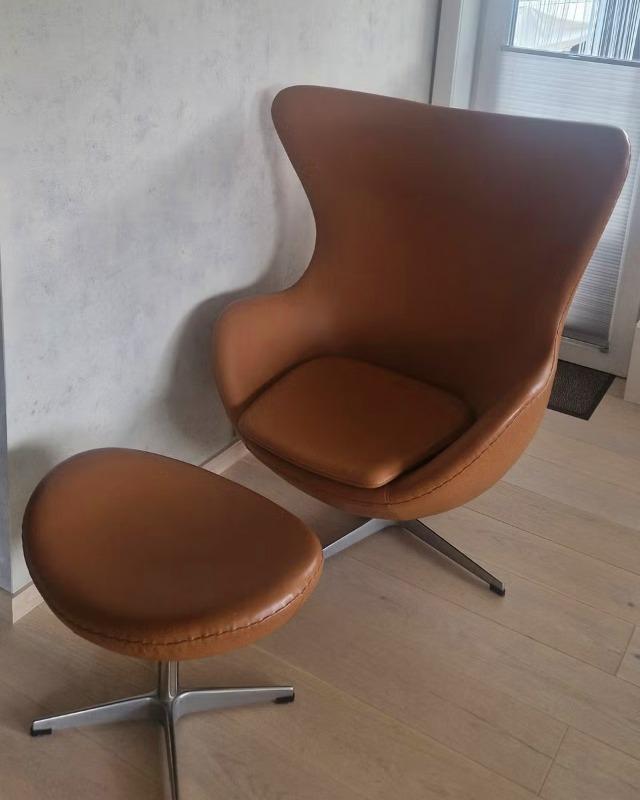 Arne Chair with Footstool - Customer Photo From Anne