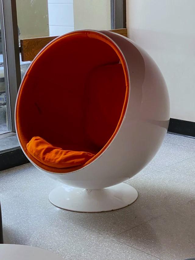 Ball Chair Replica - Customer Photo From Burl