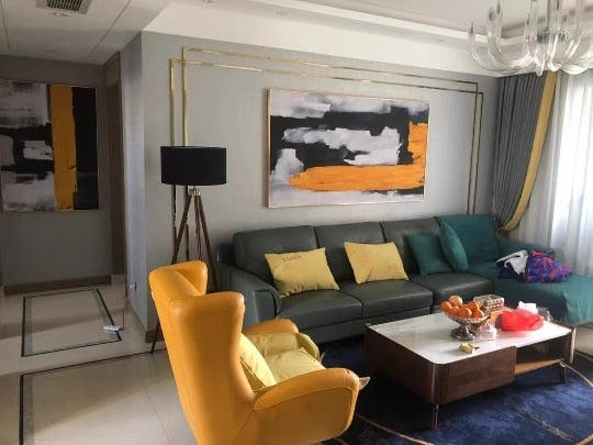 Goudi Floor Lamp - Customer Photo From Sohnne Customer