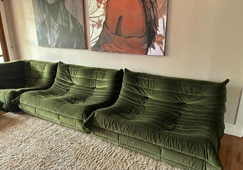 Ducaroy Loveseat - Customer Photo From alessia
