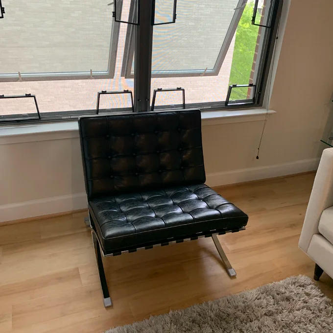 Barcelona Chair Replica - Customer Photo From Ava N