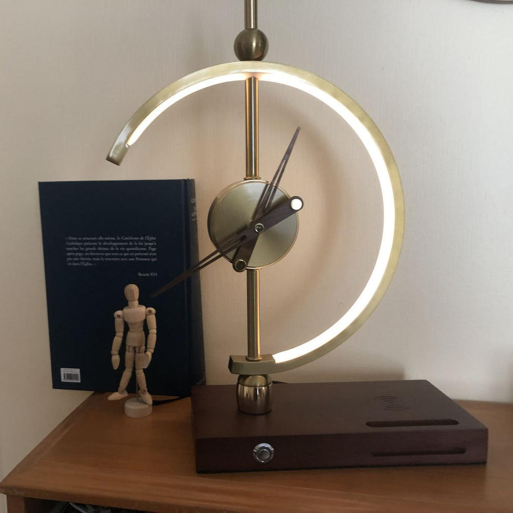 Palatino® Clock Lamp - Customer Photo From Sohnne Customer