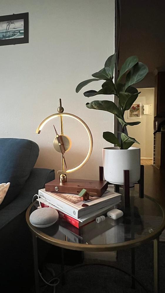 Palatino® Clock Lamp - Customer Photo From Sohnne Customer