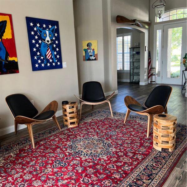 CH07 Shell Chair Replica - Customer Photo From Kelly