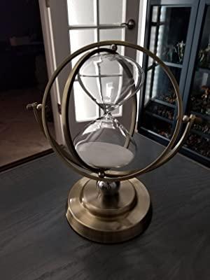 Questrial Brass Hourglass - Customer Photo From Keri