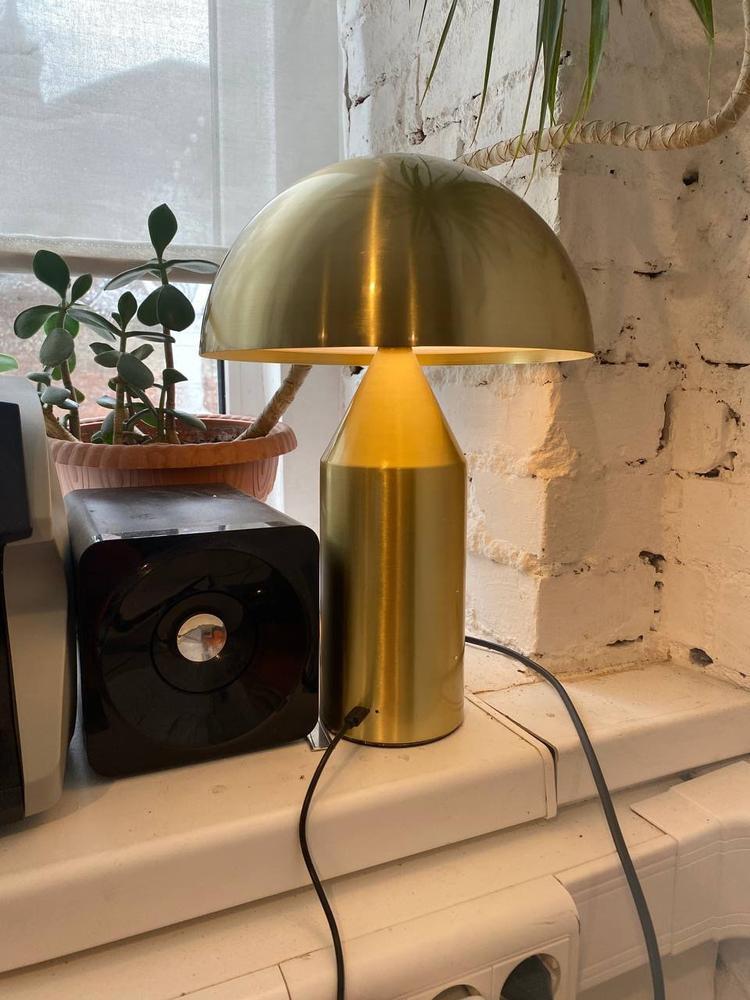 Oluce Atollo 233 Table Lamp Replica - Customer Photo From Natalia S