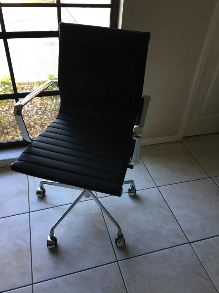 Eames Aluminum Office Executive Group Chair Replica - Customer Photo From Jackson