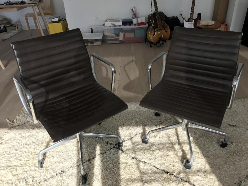 Eames Aluminum Office Executive Group Chair Replica - Customer Photo From Customer Sohnne