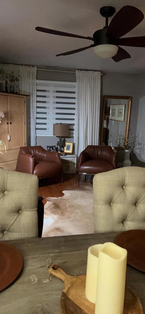 Archibald Armchair Replica - Customer Photo From Dante