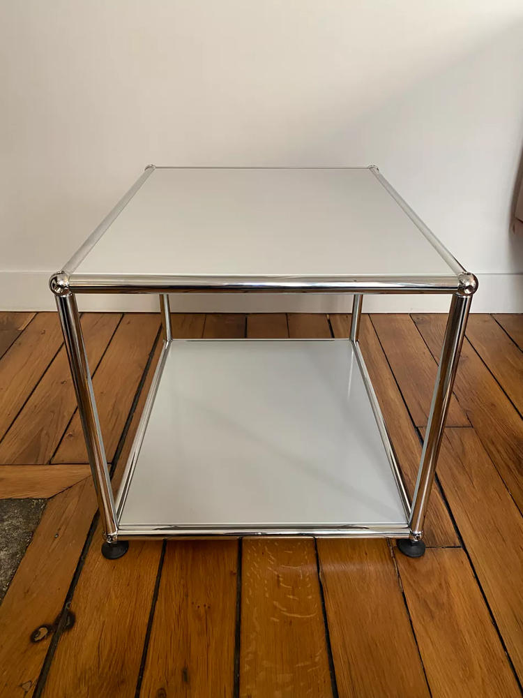Haller Side Table M21 Replica By Fritz Haller For USM - Customer Photo From Kenneth