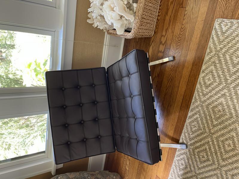 Barcelona Chair Replica (Premier Version) - Customer Photo From Customer Sohnne