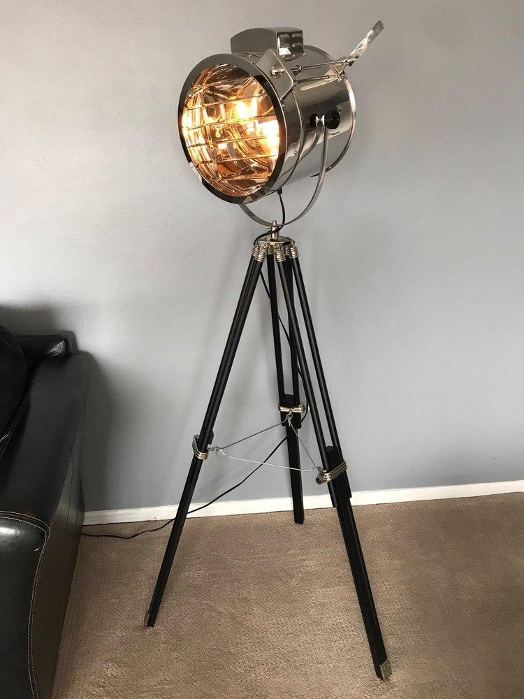 Nordic Vintage Tripod Lamp - Customer Photo From Saxon