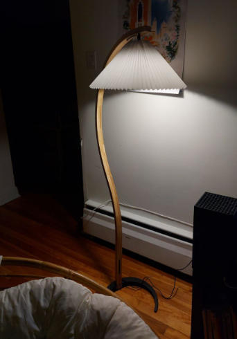 Danish Vintage Floor Lamp - Customer Photo From Viatrix