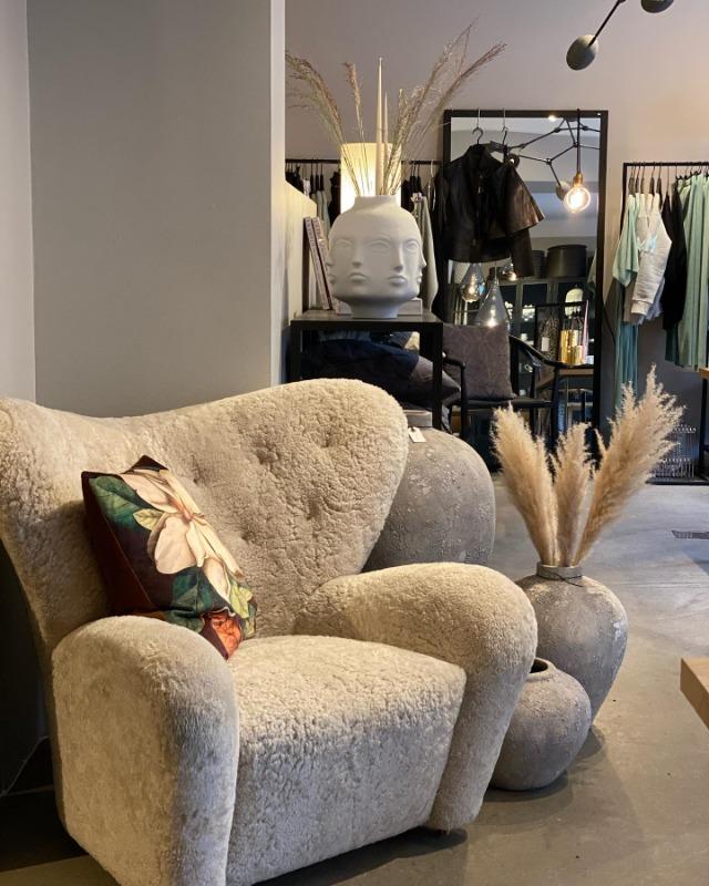 Tired Man Lounge Chair with Footstool - Customer Photo From Jonathan