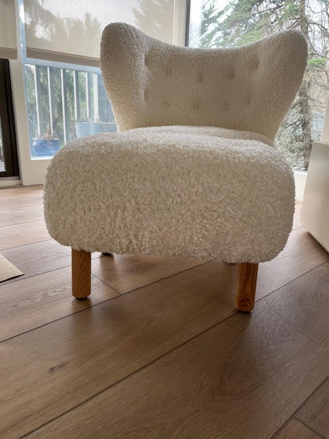 Little Petra Lounge Chair and Ottoman - Customer Photo From Wendy L
