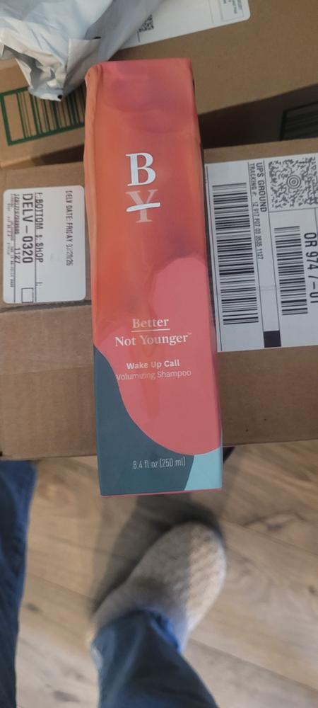 Wake Up Call Volumizing Shampoo - Customer Photo From Joice Bates