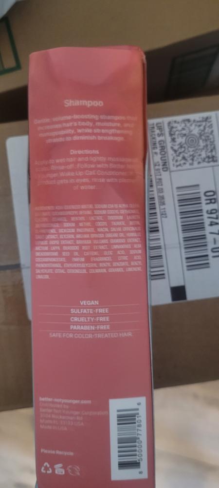 Wake Up Call Volumizing Shampoo - Customer Photo From Joice Bates