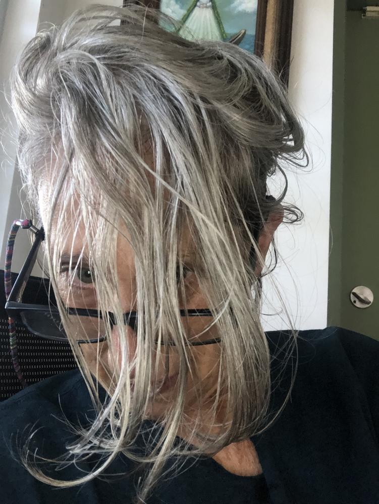 Silver Lining Purple Butter Masque For Gray & White Hair - Customer Photo From Natalie Prieto