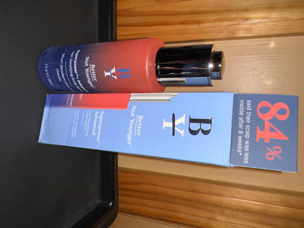 Superpower+ Advanced - Hair Densifying Scalp Serum - Customer Photo From Carissa Dymarczyk