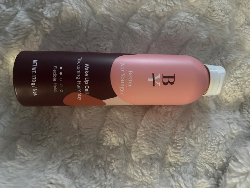 Wake Up Call Thickening Hairspray - Customer Photo From Linda Bravyak