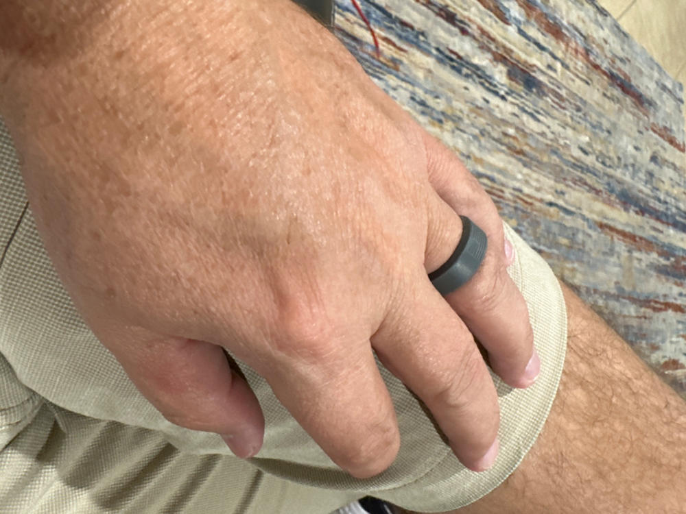 Silicone Ring | Chisel | Dark Grey | Flag - Customer Photo From Will Dunman