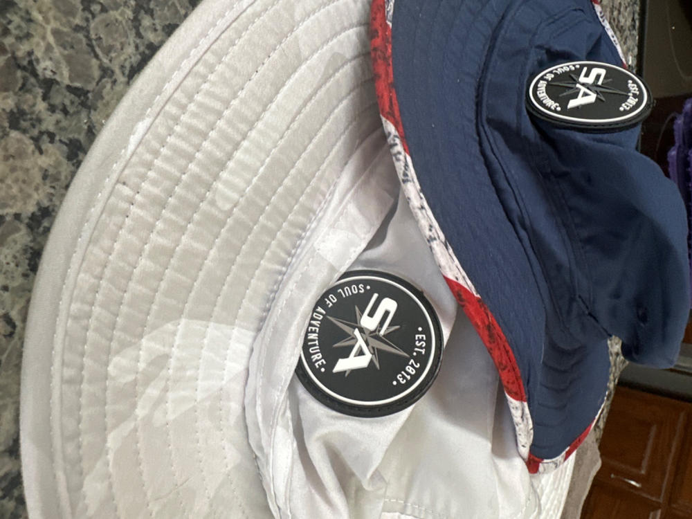 Bucket Hat | American Flag | Navy 2.0 - Customer Photo From MIKE CLARK
