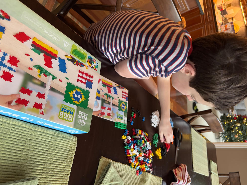 Learn to Build - Flags of the World - Customer Photo From Kari Wilson