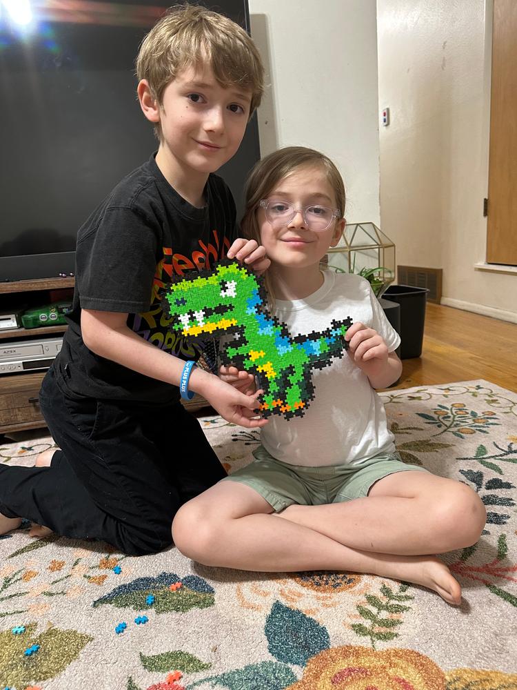 Puzzle by Number® - 250 pc T-Rex - Customer Photo From Bethany Wright