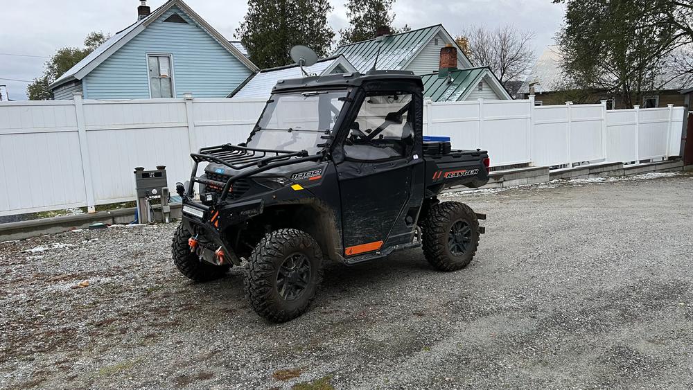Thumper Fab Big A$$ UTV Rearview Mirror Kit (12") - Customer Photo From Rudy Hawes