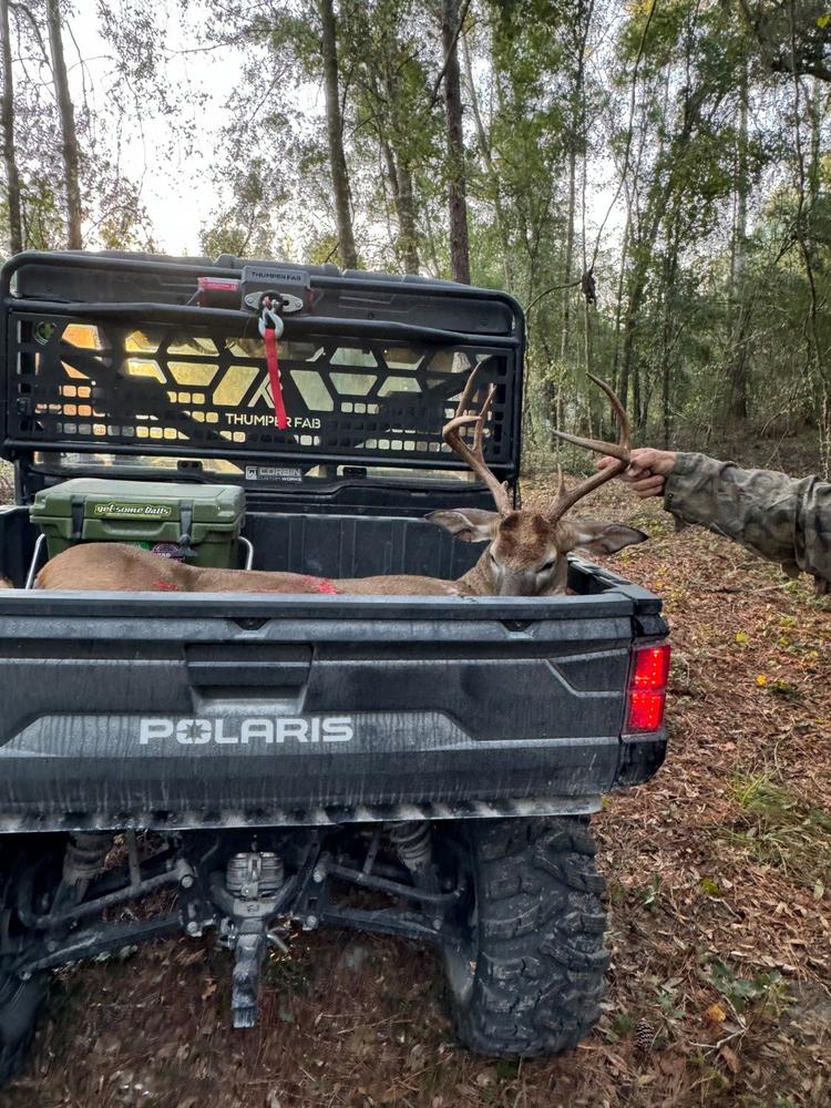 Polaris Ranger Winch Headache Rack - Customer Photo From THOMAS GARR