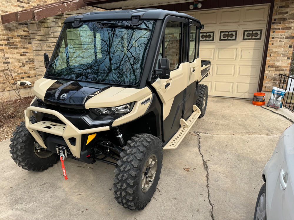 Can-Am Defender (Max) Nerf Rails - Customer Photo From Sean Everett