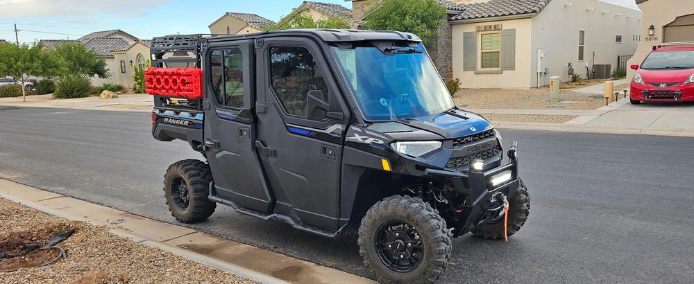 Thumper Fab Polaris Ranger Ultimate Bed Rack - Customer Photo From Timothy Lyons