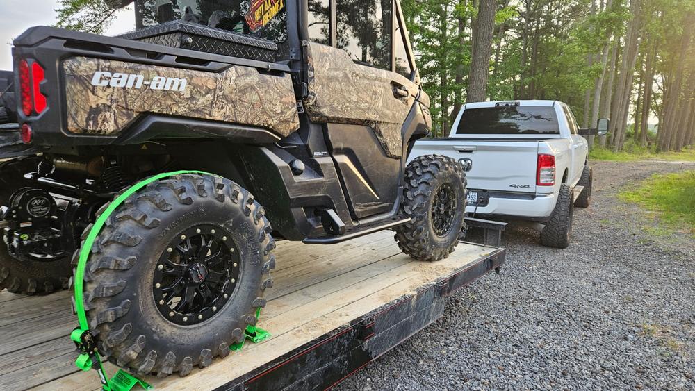 Can-Am Defender 3-Seat Nerf Rails - Customer Photo From Dereck Baker